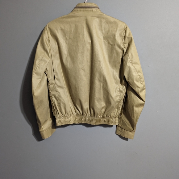 NWT Symax Vintage cream bomber jacket double pockets size 36 - Picture 9 of 12